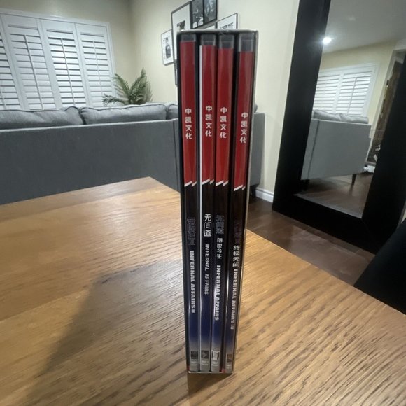 Infernal Affairs DVD Disc Box Set HK Edition  Rare - Picture 5 of 15